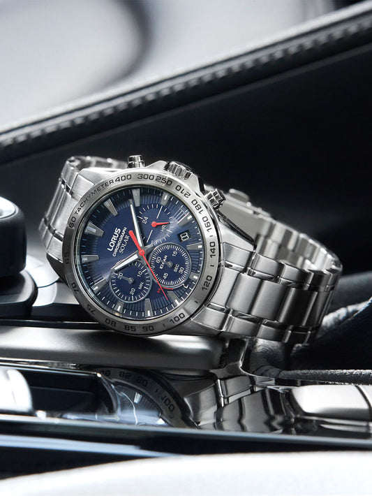 LORUS RZ503AX9 Chronograph Armbanduhr 20 mm