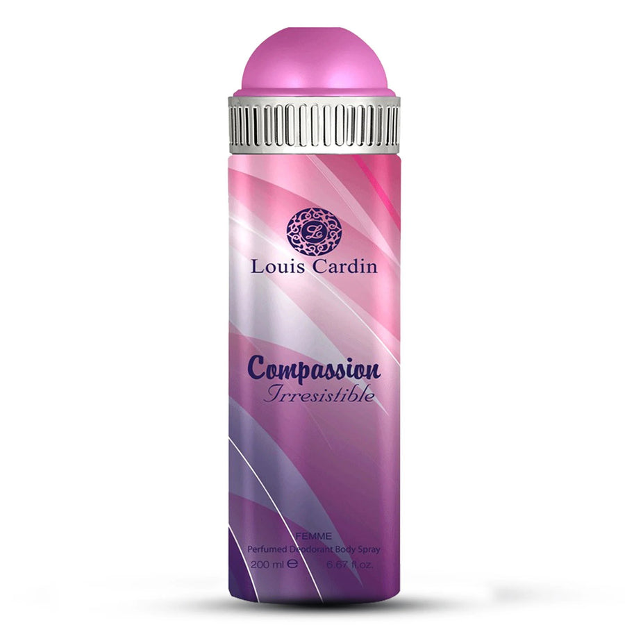 Louis Cardin Louis Cardin, Compassion 2 Irresistible, Antitranspirant, Deodorant Spray, Für Frauen, 200 ml Regular
