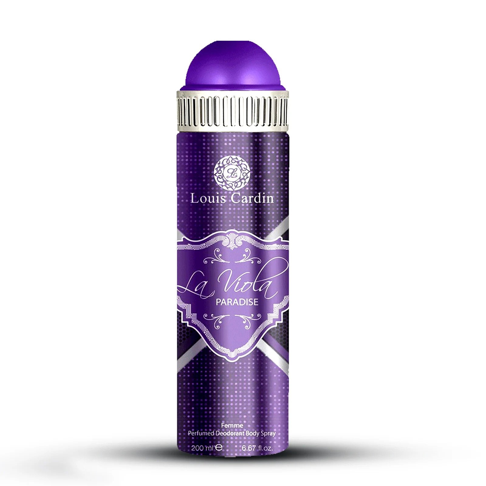 Louis Cardin Louis Cardin, La Viola Paradise, Deodorant Spray, Für Frauen, 200 ml Regular