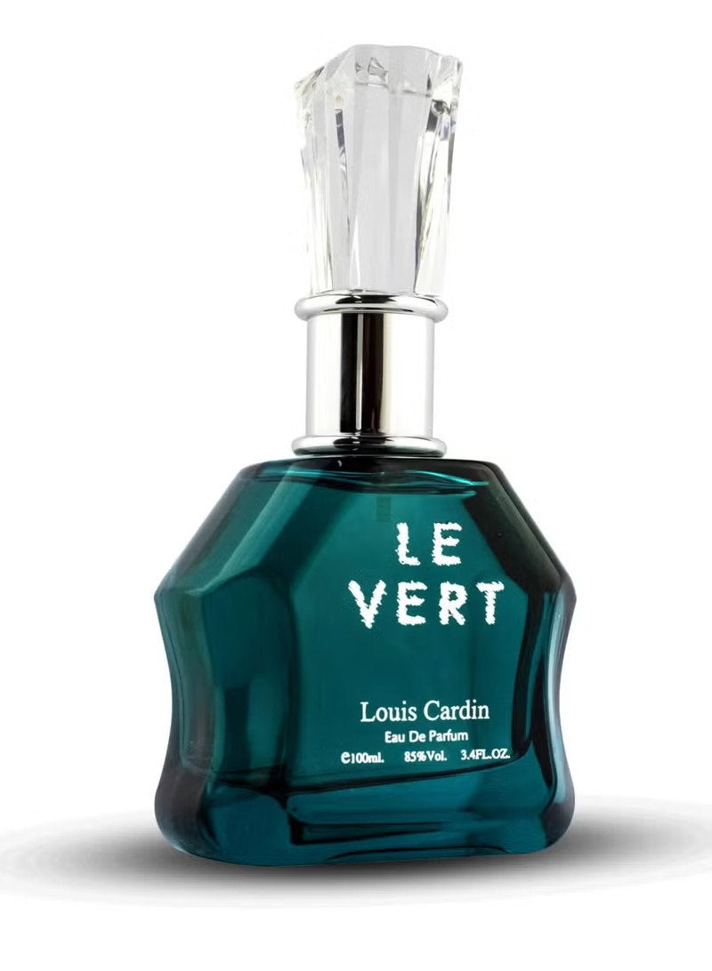 Louis Cardin Louis Cardin, Le Vert, Eau de Parfum, Für Männer, 100 ml Regular