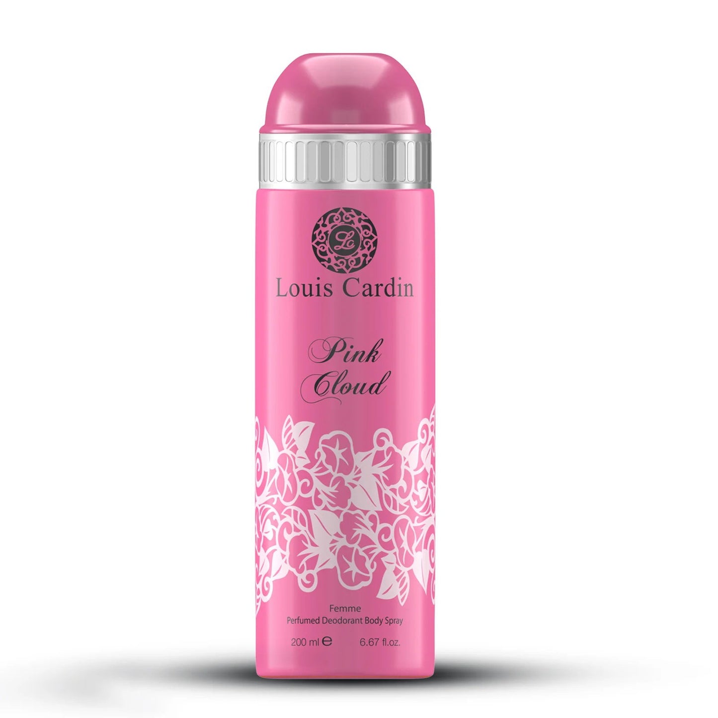 Louis Cardin Louis Cardin, Pink Cloud, Deodorant Spray, Für Frauen, 200 ml Regular