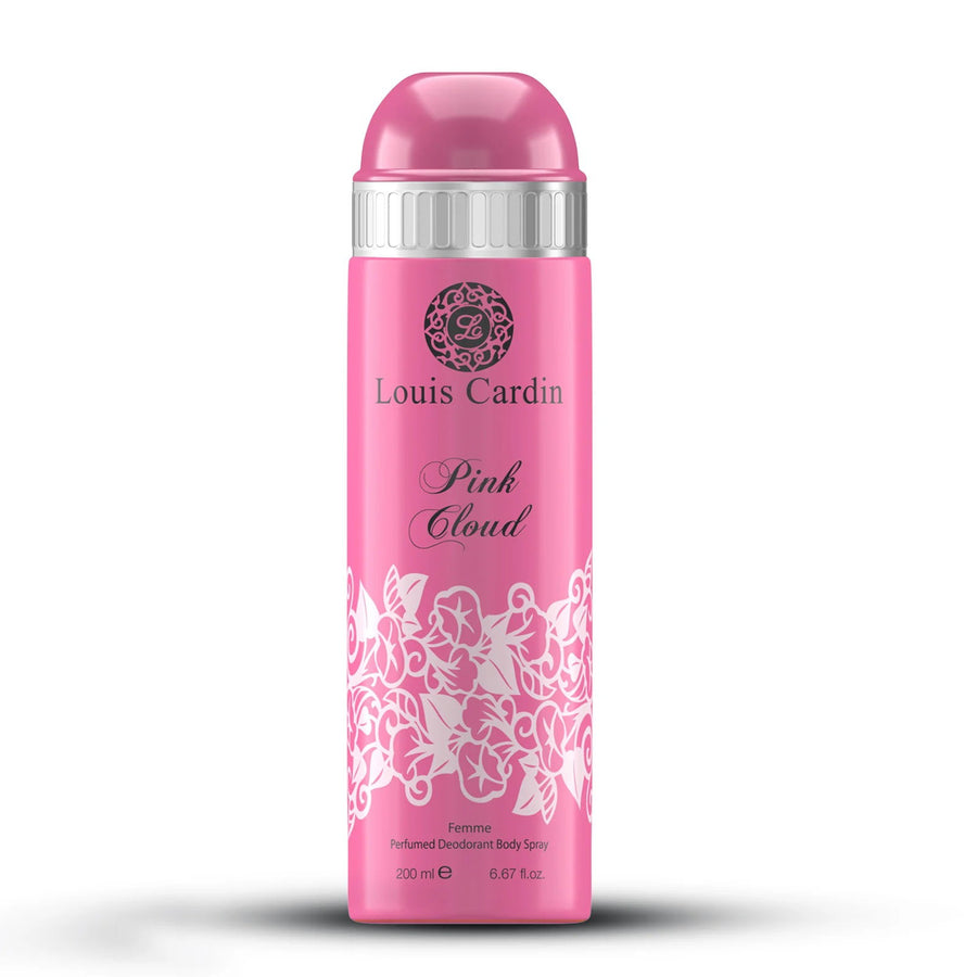 Louis Cardin Louis Cardin, Pink Cloud, Deodorant Spray, Für Frauen, 200 ml Regular