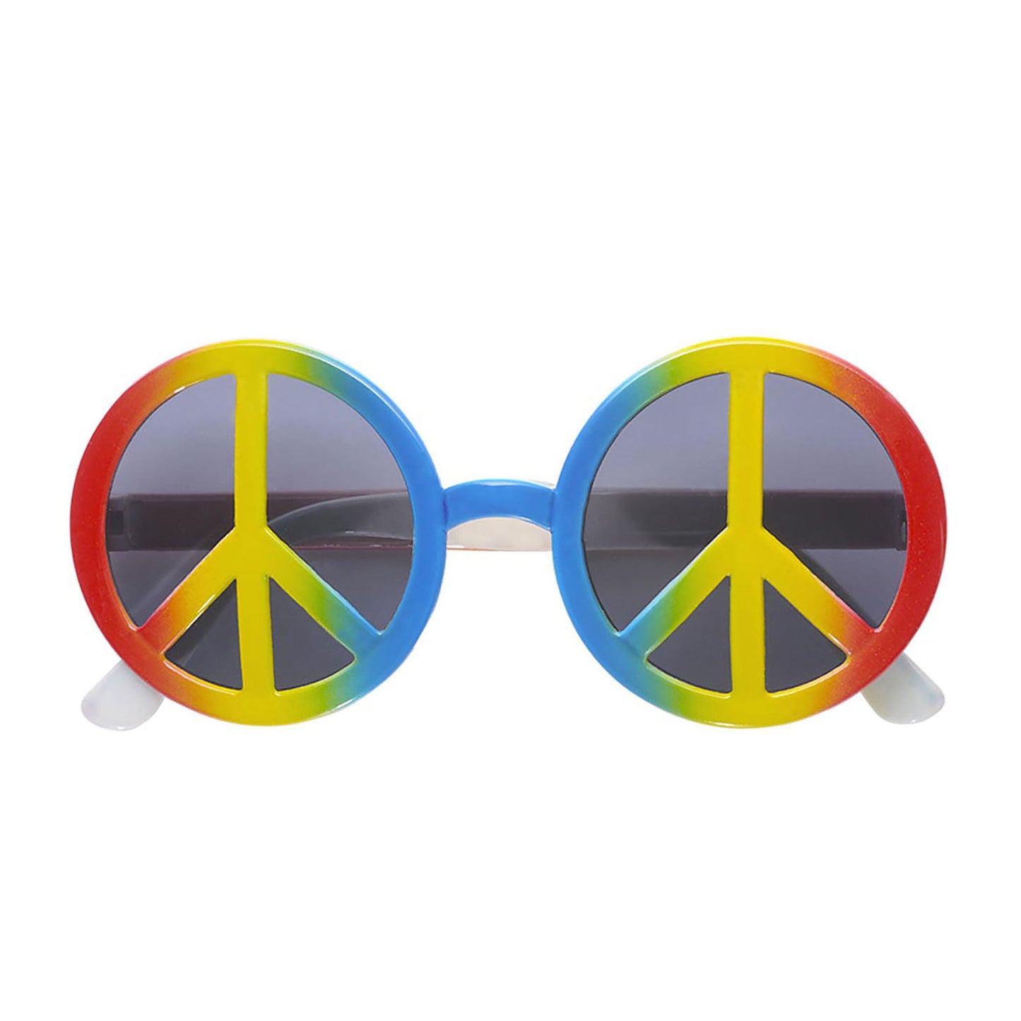 "LOVE & PEACE BRILLE" multicolor – Vorderansicht