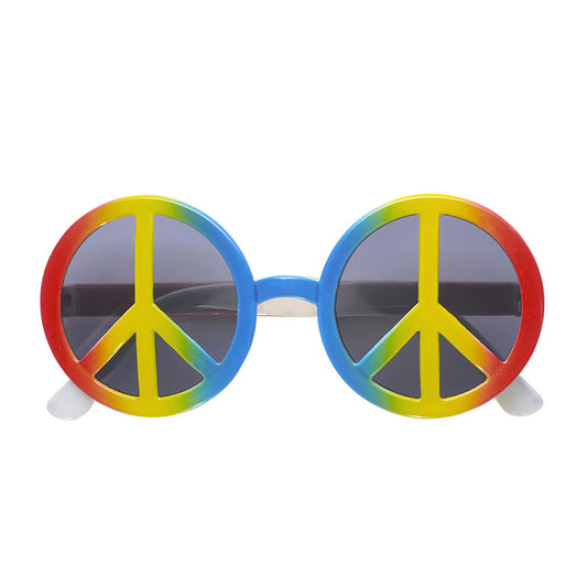 "LOVE & PEACE BRILLE" multicolor – Vorderansicht