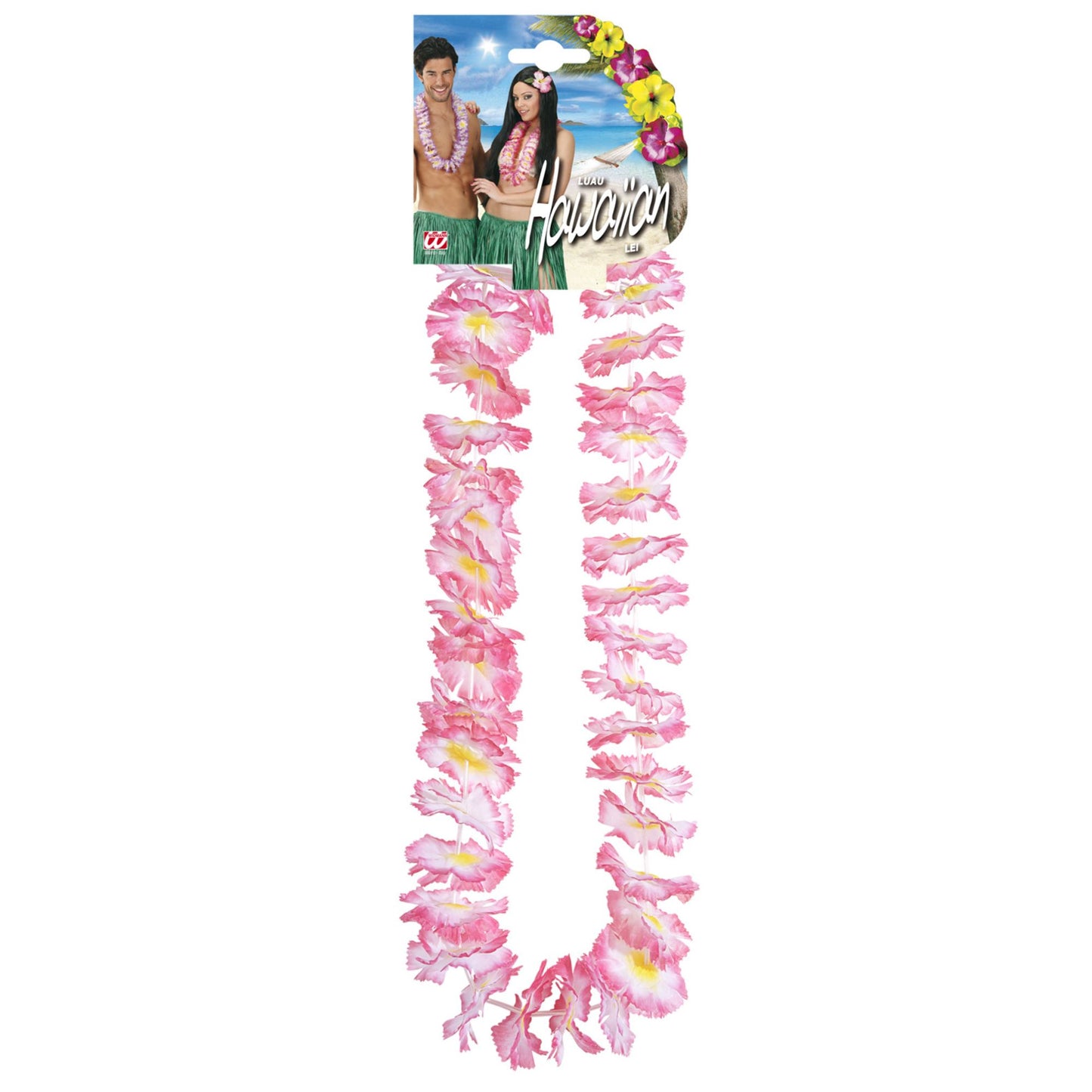 "LUAU HAWAIIANISCHE HALSKETTE" 4 Farbe sort – Detailansicht