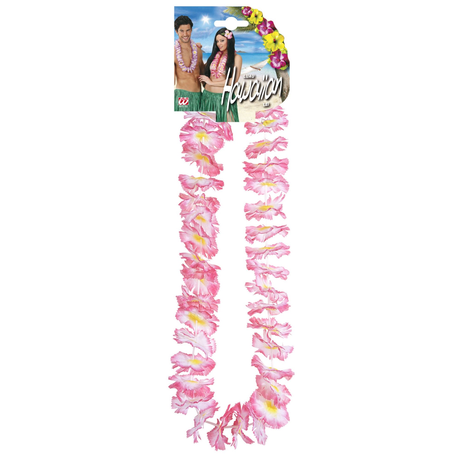 "LUAU HAWAIIANISCHE HALSKETTE" 4 Farbe sort – Detailansicht