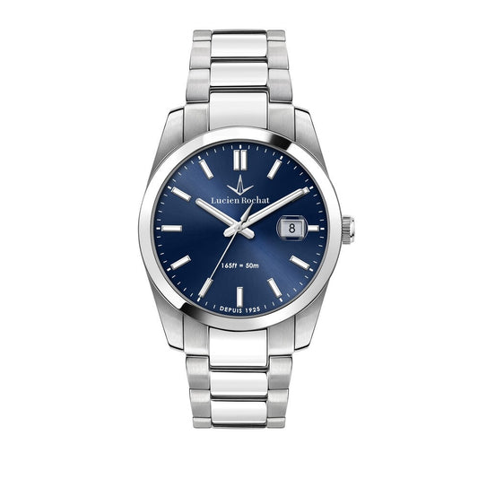 LUCIEN ROCHAT R0453114002 Date Armbanduhr 41 mm Silber ansicht-2