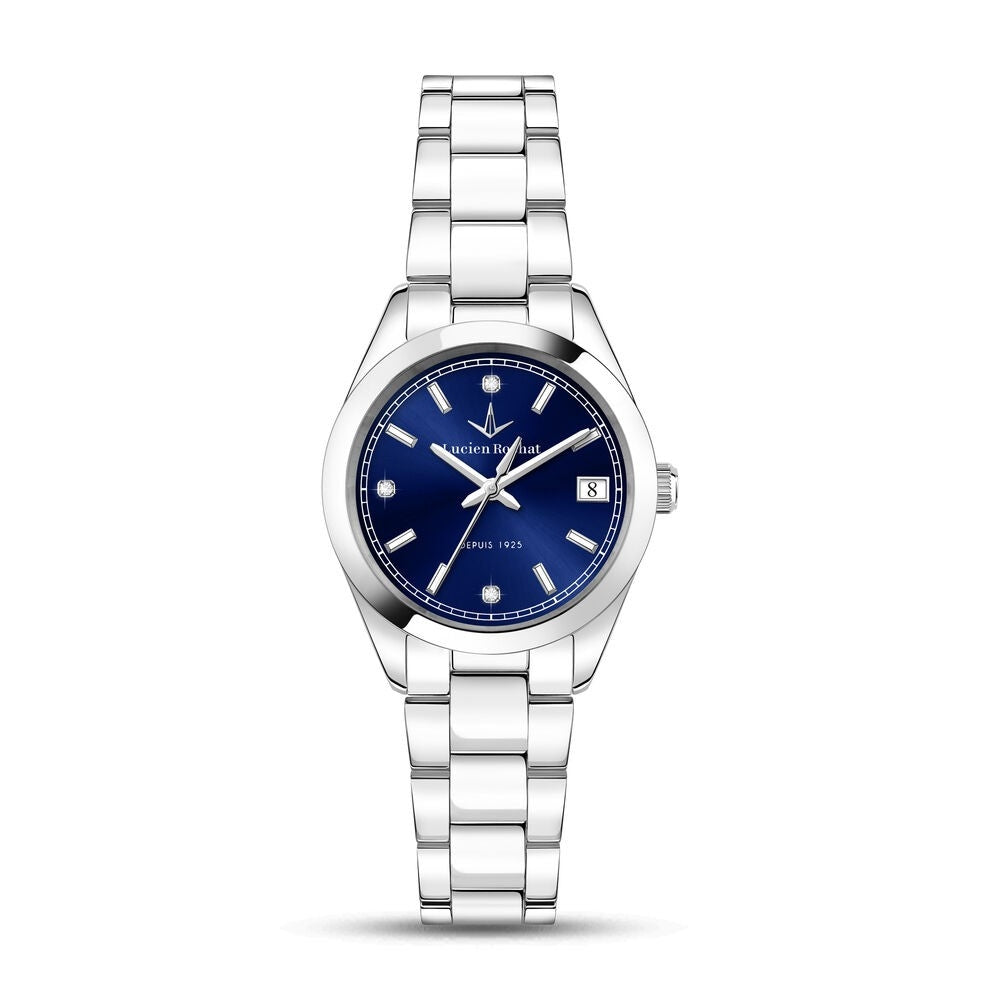 LUCIEN ROCHAT R0453114515 Date Armbanduhr 32 mm Silber – Detailansicht