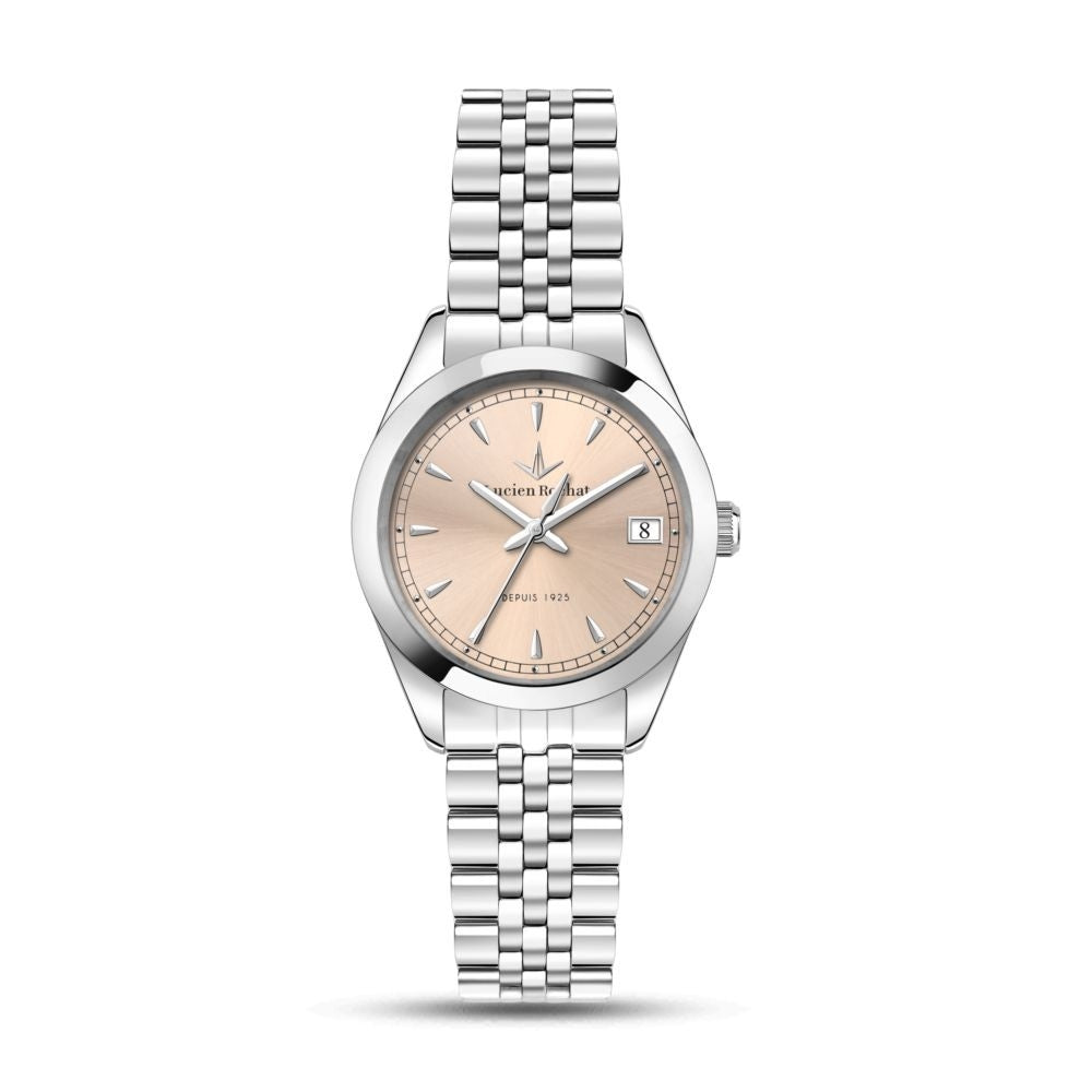 LUCIEN ROCHAT R0453114516 Date Armbanduhr 32 mm Silber ansicht-2