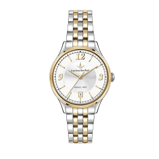 LUCIEN ROCHAT R0453115502 Date Armbanduhr 33 mm Silber ansicht-2