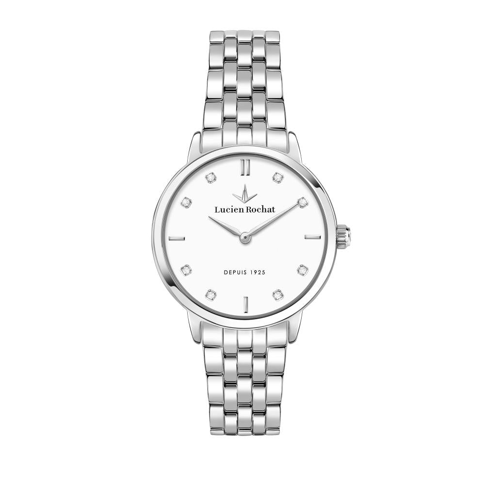 LUCIEN ROCHAT R0453115506 Only Time Armbanduhr Silber – Detailansicht