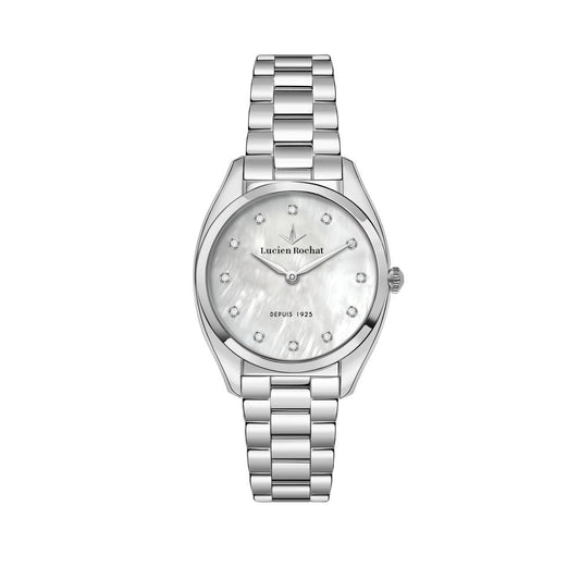 LUCIEN ROCHAT R0453120501 Only Time Armbanduhr 31 mm Silber ansicht-2