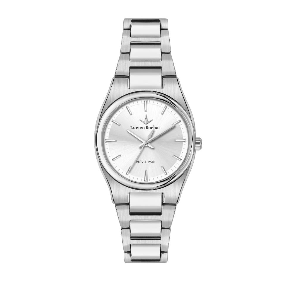 LUCIEN ROCHAT R0453122504 Only Time Armbanduhr 34 mm Silber ansicht-2