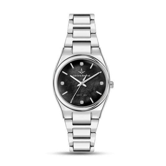 LUCIEN ROCHAT R0453122505 Only Time Armbanduhr 34 mm Silber ansicht-2