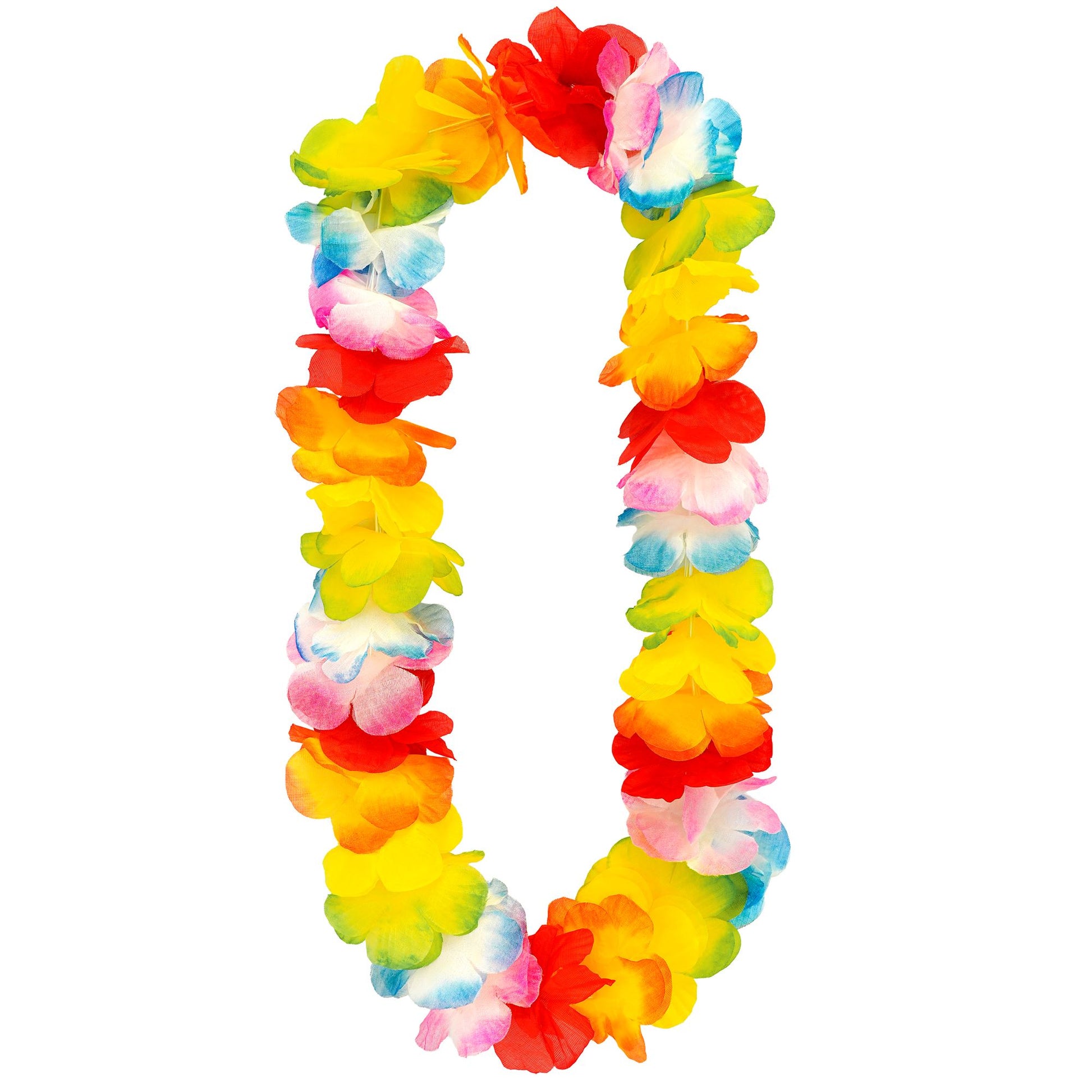 "LUXUS BUNTE HAWAIIKETTE" – Vorderansicht