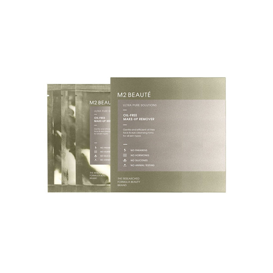 M2 Beaute Setzen, M2 Beaute, Ultra Pure Solutions, Make-up-Entferner-Tücher, 7 stk Regular