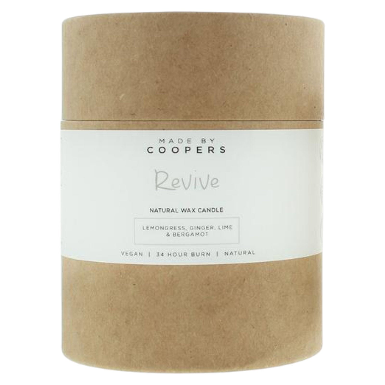 Made By Coopers Made By Coopers, Revive, Zitronengras, Duftkerze, 175 g Regular