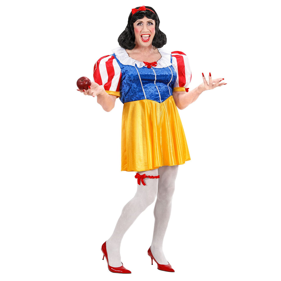 "MÄRCHEN-PRINZESSIN" (Kleid, Strumpfband, Haarschleife) – Detailansicht