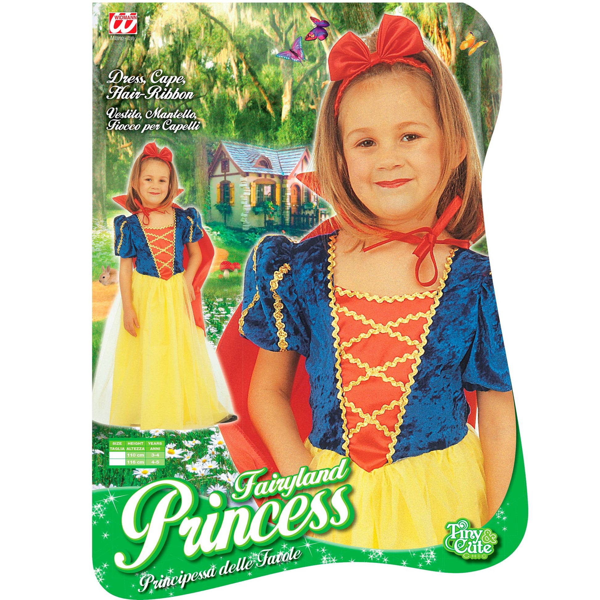 "MÄRCHENPRINZESSIN" (Kleid, Mantel, Haarklammer) – Detailansicht