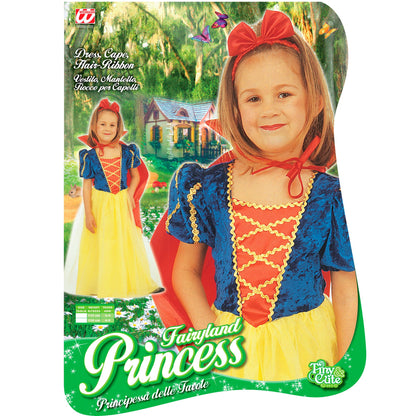 "MÄRCHENPRINZESSIN" (Kleid, Mantel, Haarklammer) – Detailansicht