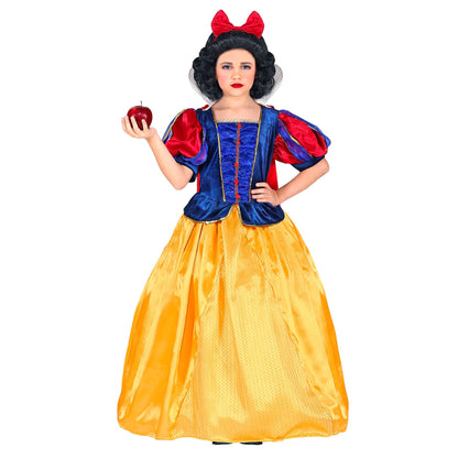 "MÄRCHENPRINZESSIN" (Kleid mit Reifrock, Umhang, Haarschleife) – Ansicht 3