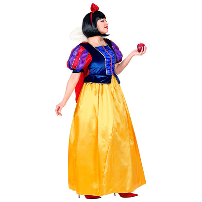 "MÄRCHENPRINZESSIN" (Kleid mit Reifrock, Umhang, Haarschleife) – Ansicht 3