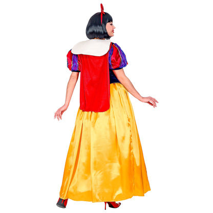 "MÄRCHENPRINZESSIN" (Kleid mit Reifrock, Umhang, Haarschleife) – Ansicht 4