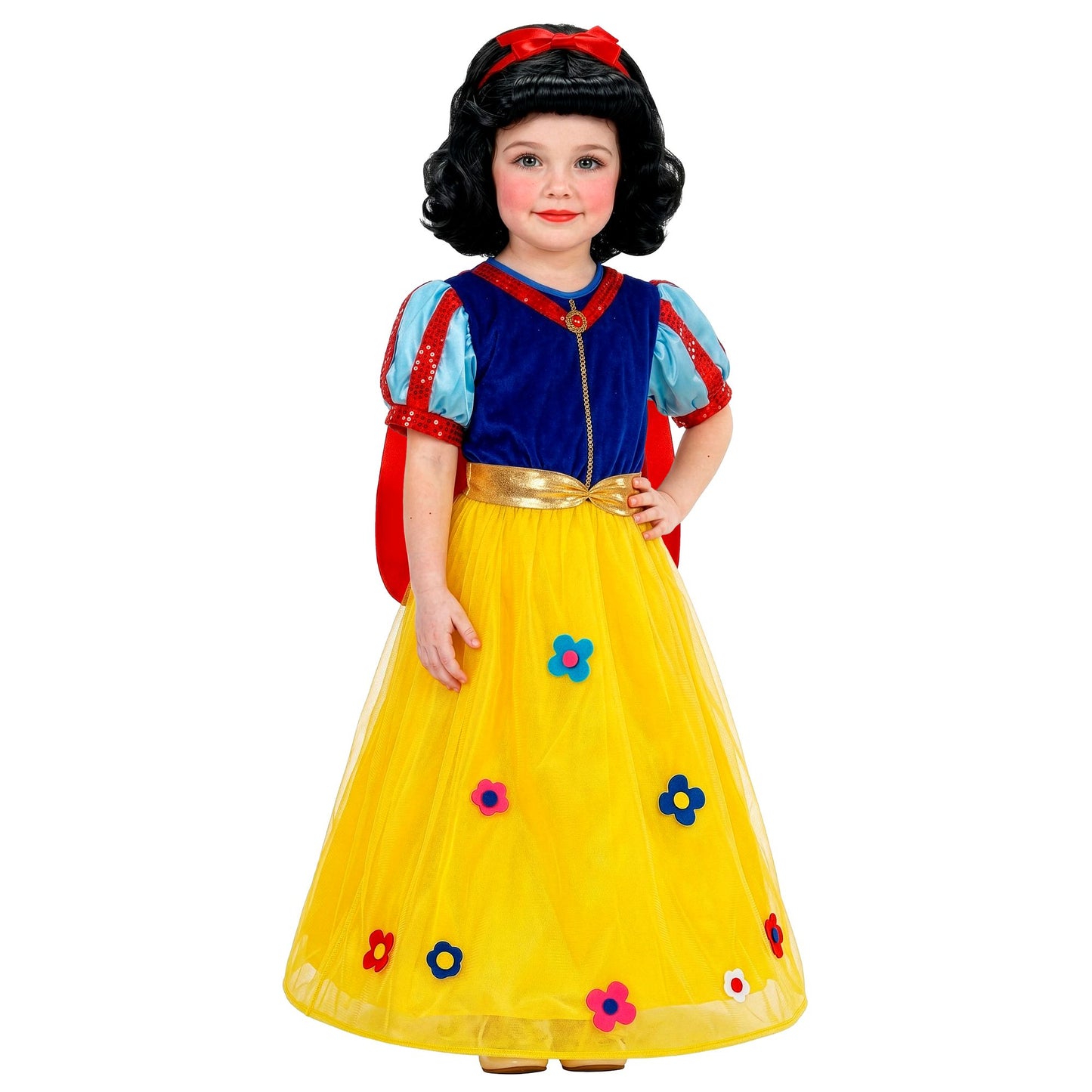 "MÄRCHENPRINZESSIN" (Kleid, Umhang, Gürtel) – Ansicht 4