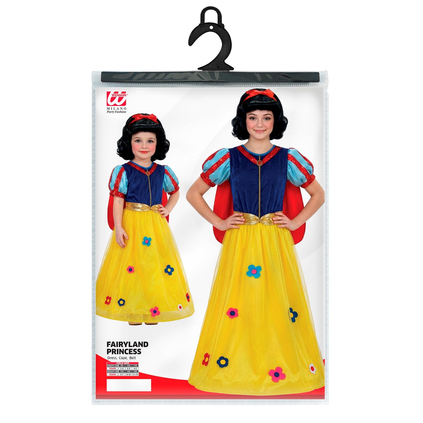 "MÄRCHENPRINZESSIN" (Kleid, Umhang, Gürtel) – Ansicht 5