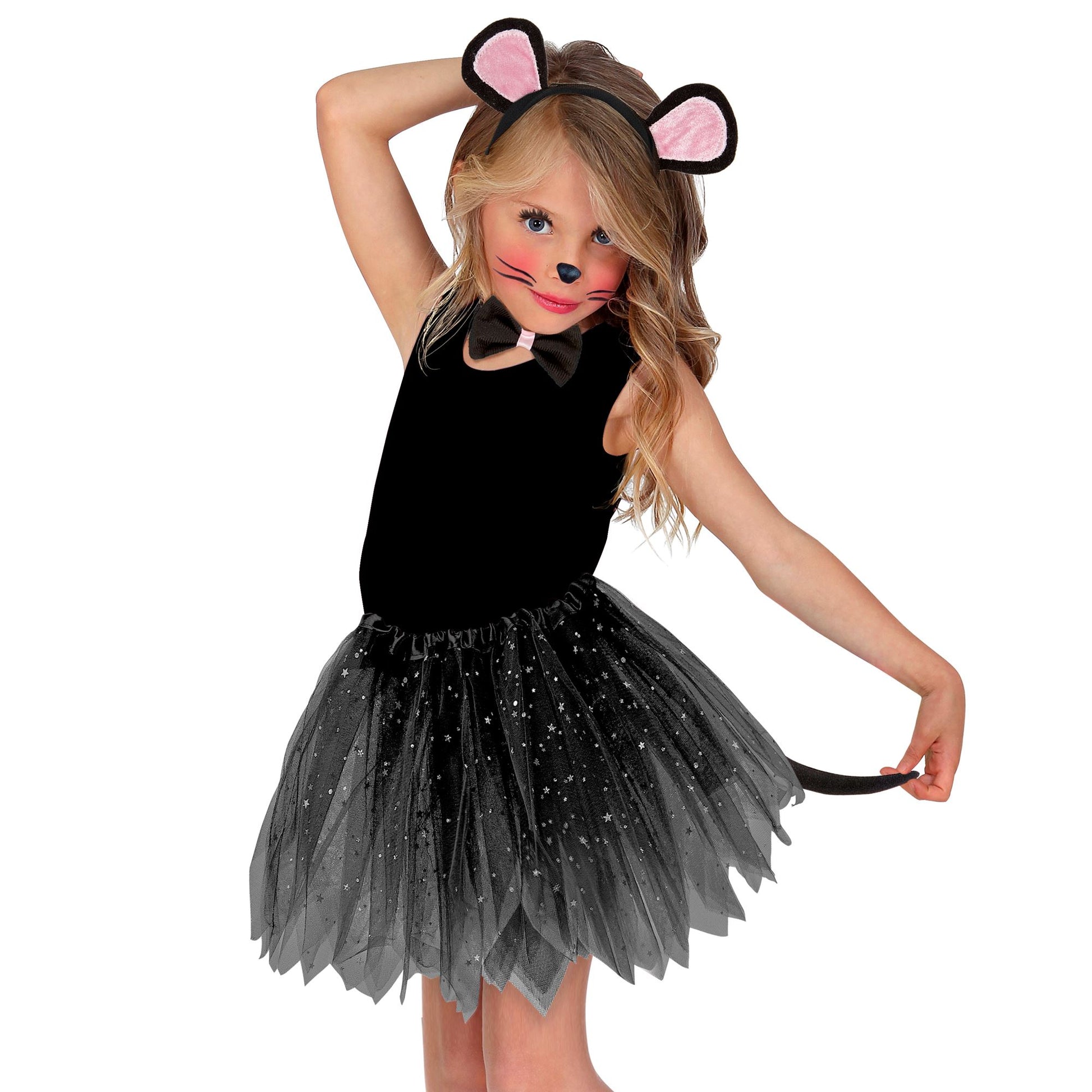 "MÄUSCHEN" Dress- Up- Set (Ohren, Fliege, Schwanz) – Ansicht 3