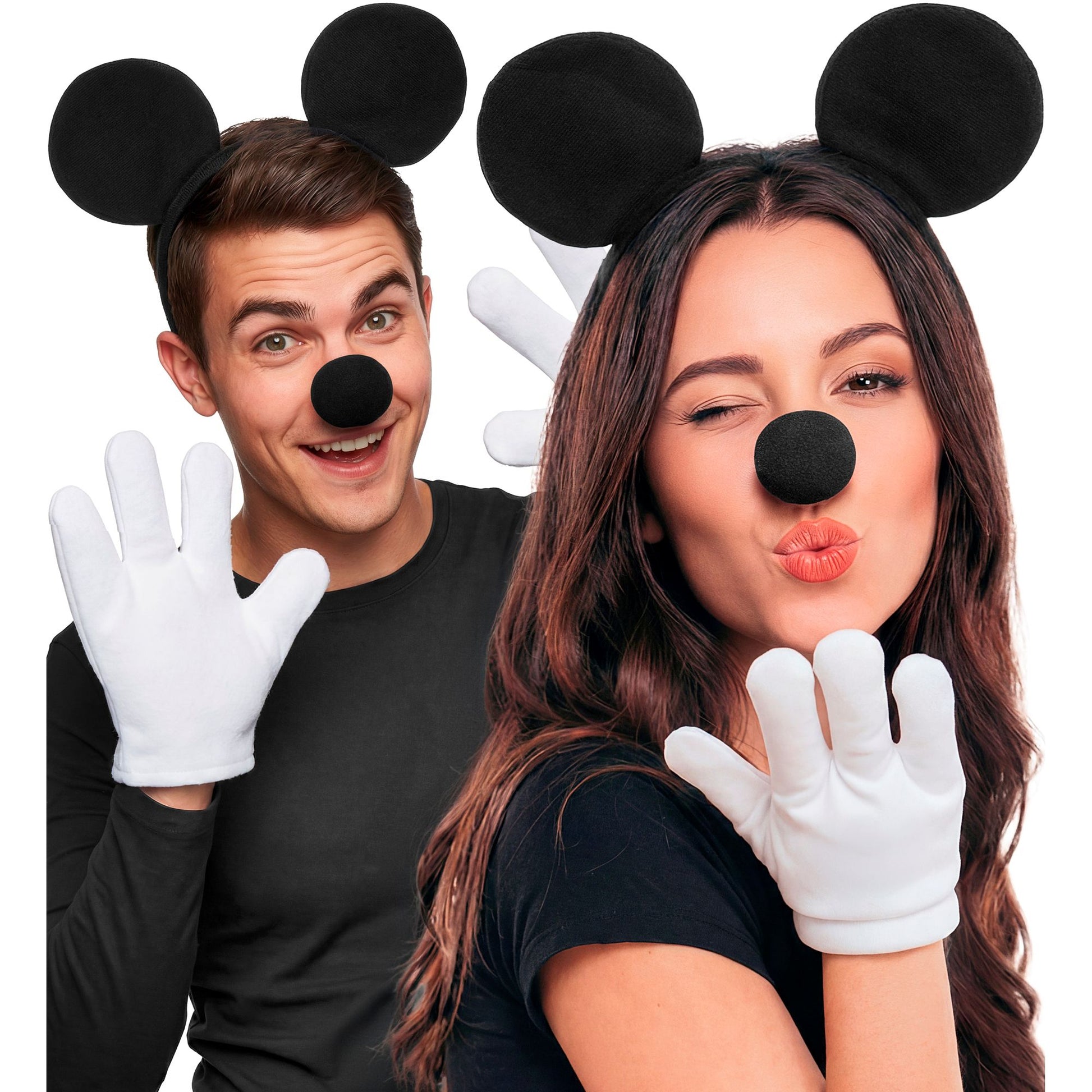 "MÄUSCHEN" Dress- Up- Set (Ohren, Hut, Nase, Handschuhe) – Ansicht 3