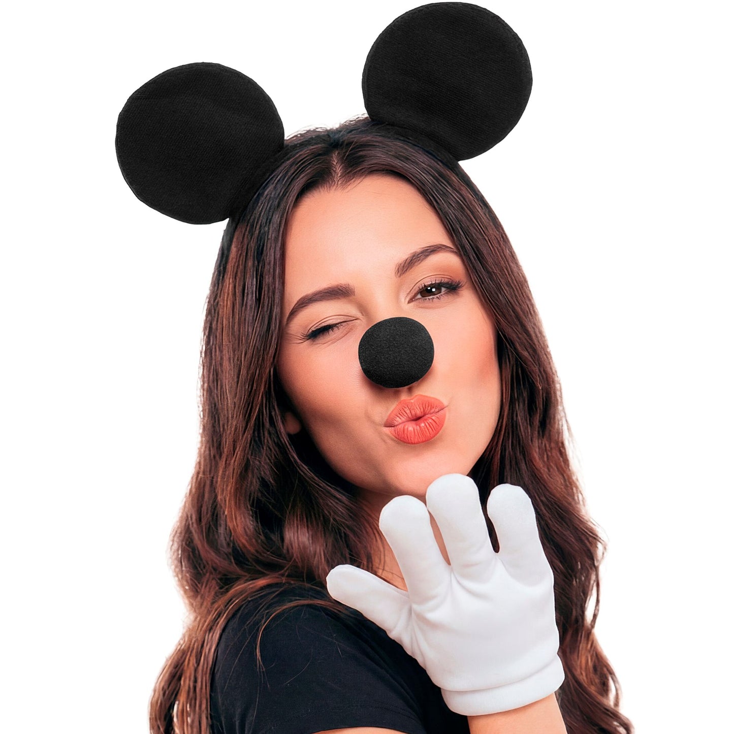 "MÄUSCHEN" Dress- Up- Set (Ohren, Hut, Nase, Handschuhe) – Ansicht 4