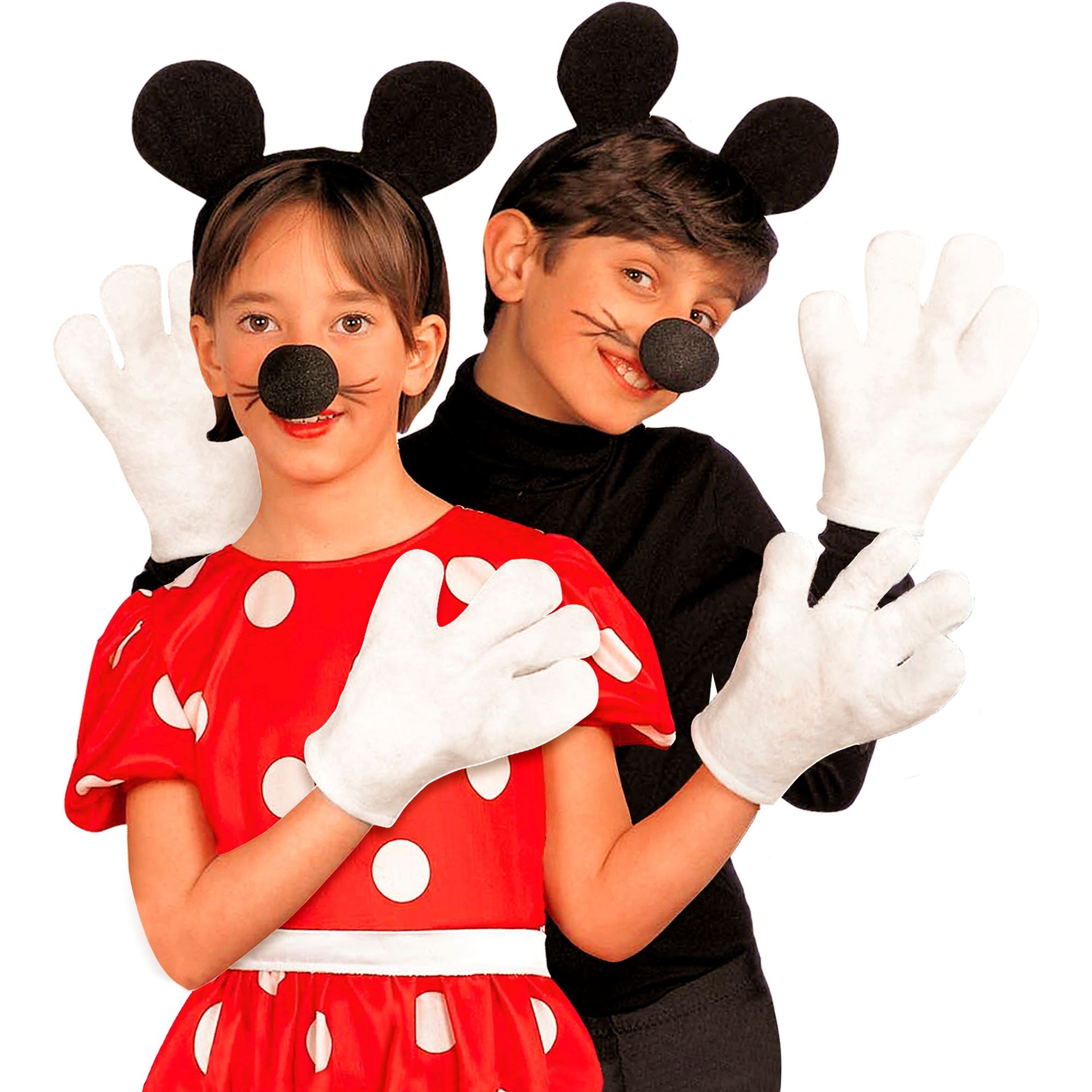 "MÄUSCHEN" Dress- Up- Set (Ohren, Nase, Handschuhe) – Ansicht 3