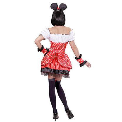 "MÄUSCHEN" (Kleid, Armstulpen, Ohren) – Ansicht 3