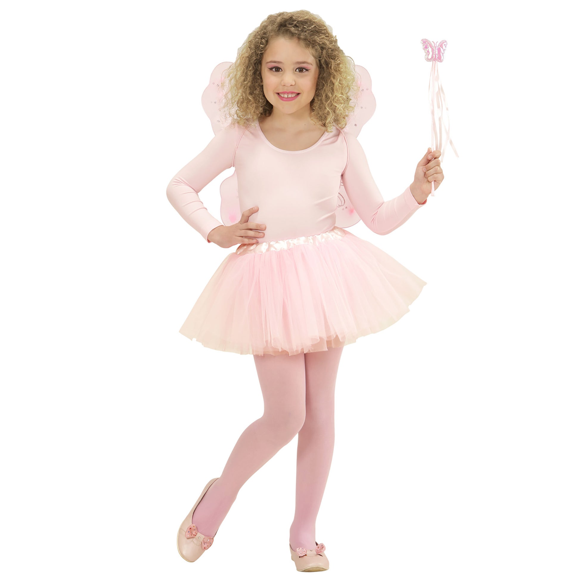 "MAGIC FAIRY" rosa (Tutu, Flügel, Feenstab) – Ansicht 4