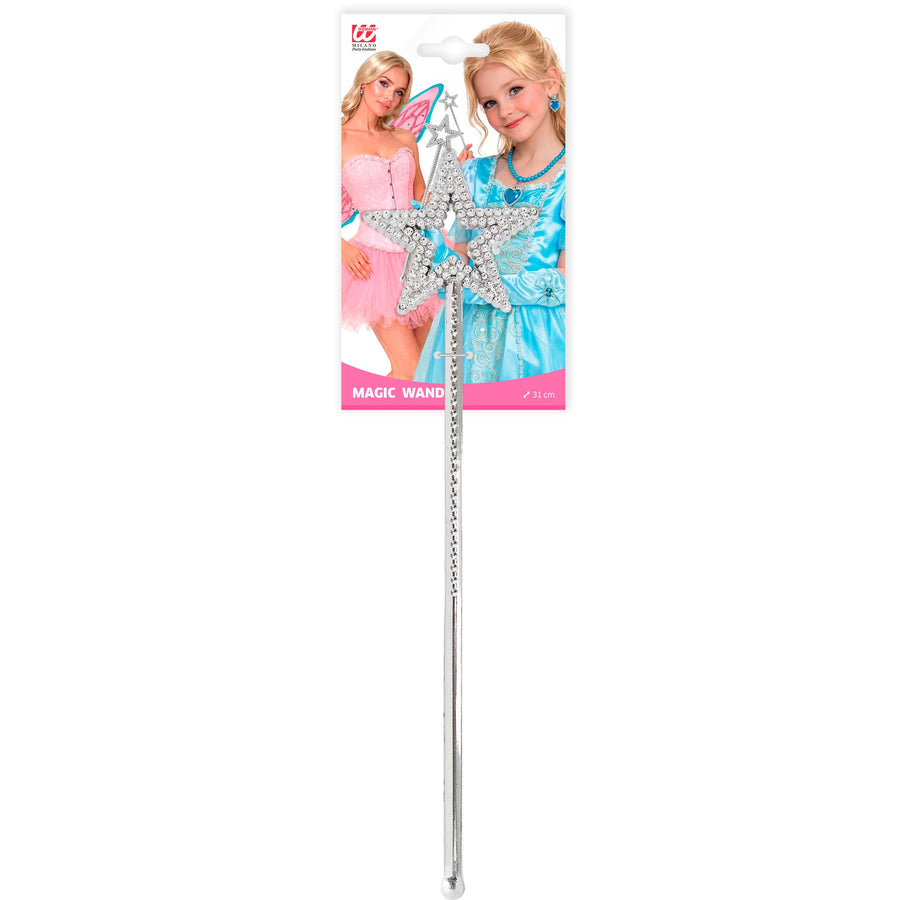 "MAGIC STERN FEENSTAB" silber - 31 cm – Detailansicht