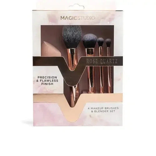 MAGIC STUDIO POWERFUL COSMETICS MAGIC STUDIO POWERFUL COSMETICS Precision Flawless Finish Rose Quartz Set 5 Teile Kosmet