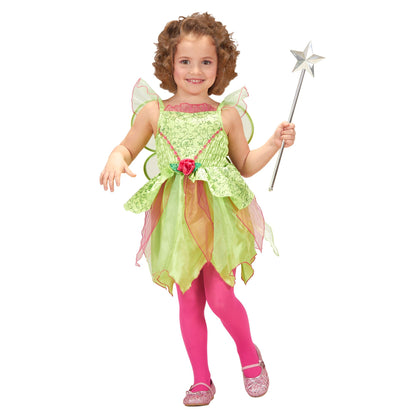 "MAGISCHE FEE" (Kleid, Flügel) – Detailansicht