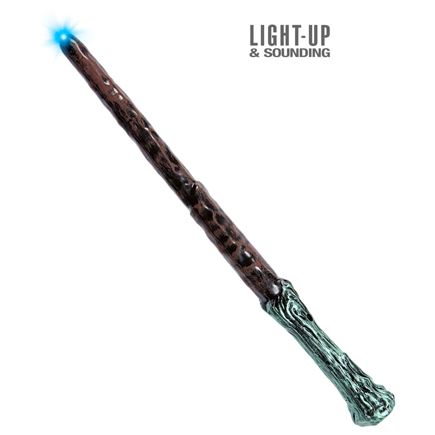 "MAGISCHER ZAUBERSTAB MIT LICHT UND SOUND" 36 cm – Vorderansicht