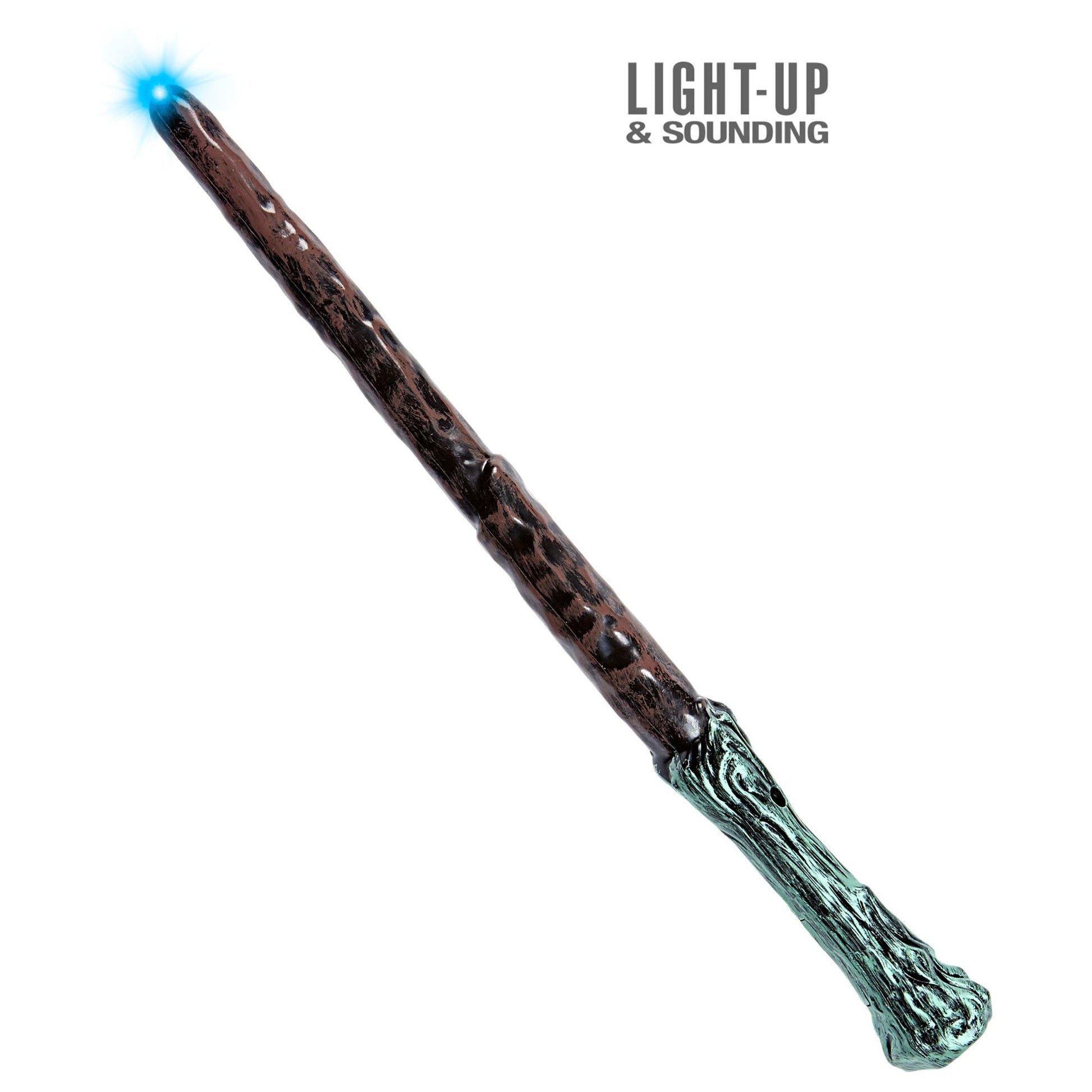 "MAGISCHER ZAUBERSTAB MIT LICHT UND SOUND" 36 cm – Vorderansicht