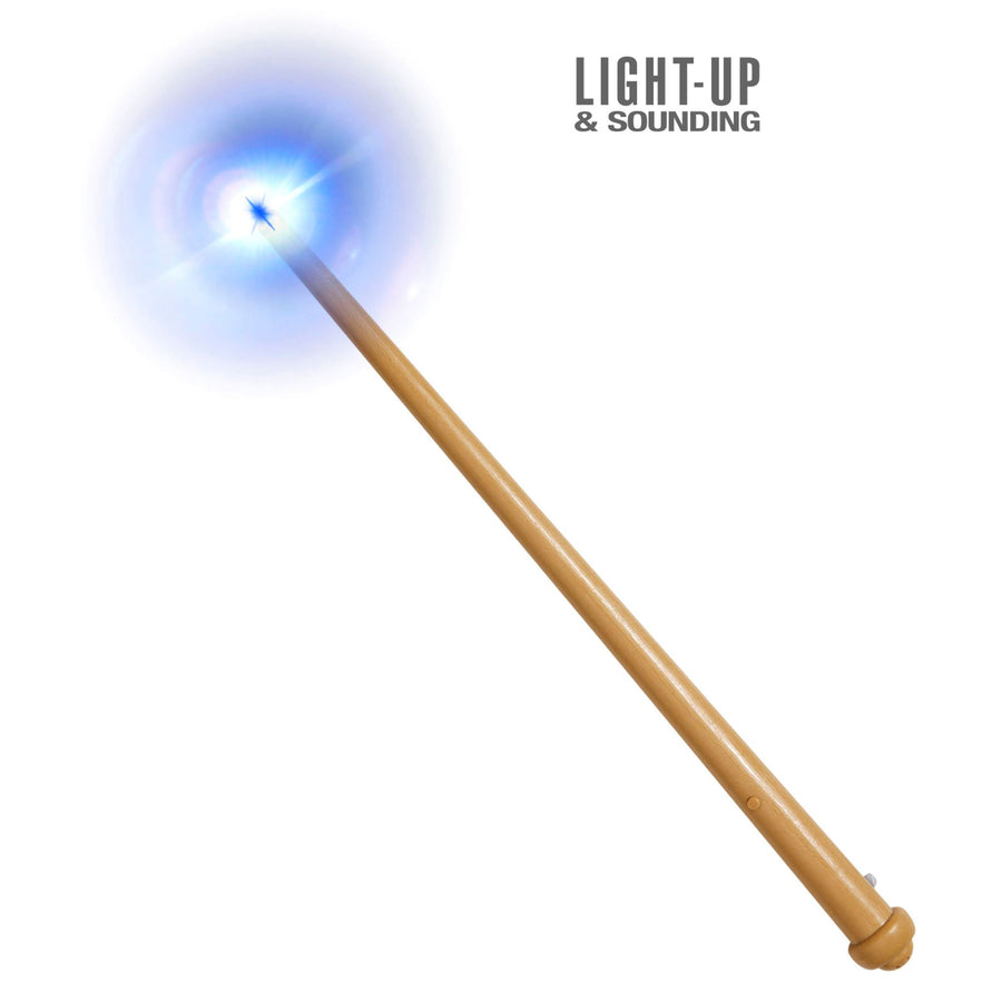 "MAGISCHER ZAUBERSTAB MIT LICHT UND SOUND" 36 cm – Vorderansicht