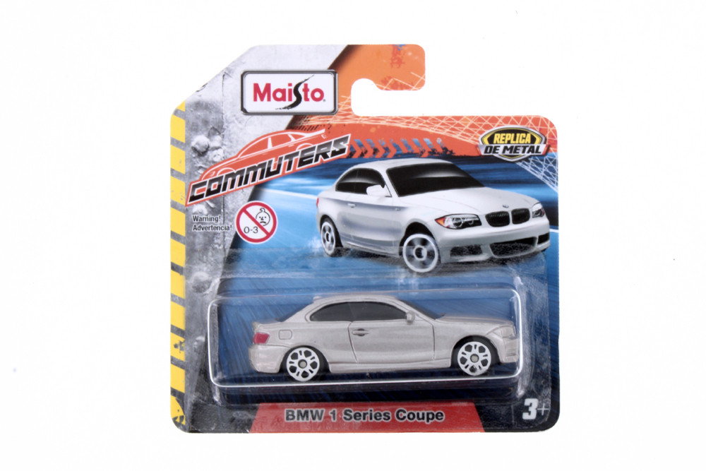 Maisto, Fresh Metal, BMW Series Coupe, Spielzeugauto, 11421, Grau, 1:64, 3+