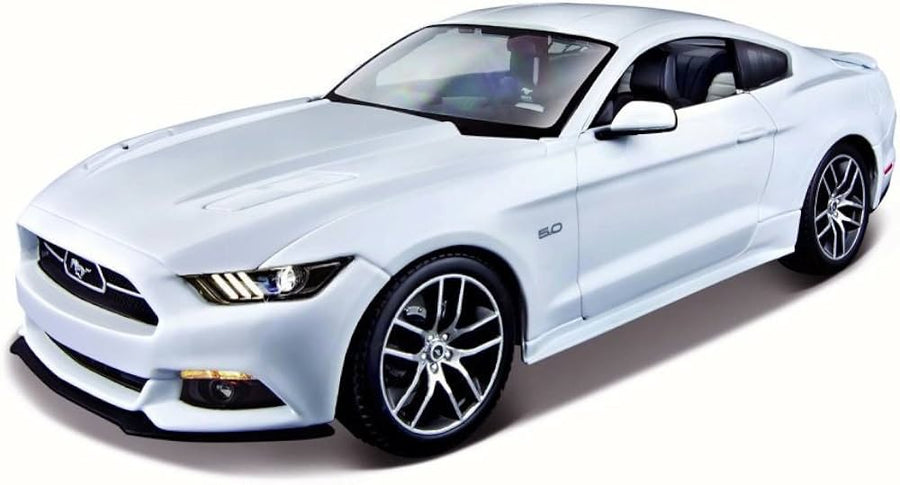 Maisto Maisto, Fresh Metal Miniature, 2015 Ford Mustang Gt, Spielzeugauto, 11652, Weiß, 1:18, 3+ Regular