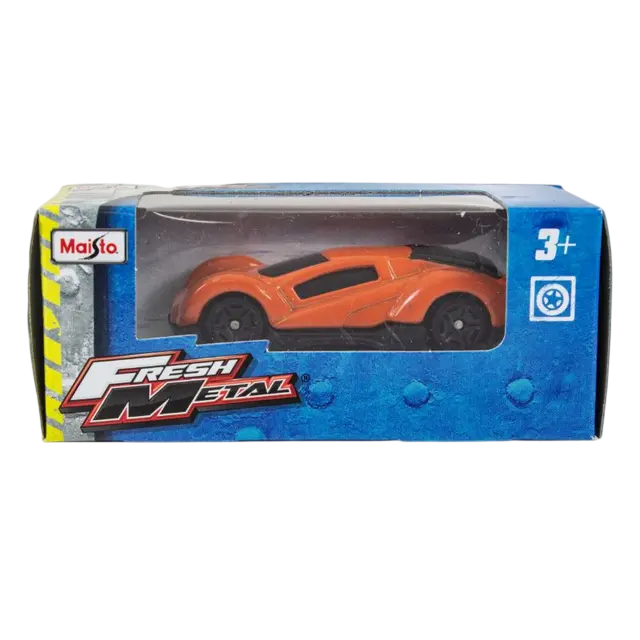 Maisto, Fresh Metal Miniature, Podvee, Spielzeugauto, 11643, Orange, 1:64, 3+