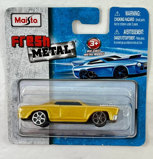 Maisto Maisto, Fresh Metal Miniature, Rosewood, Spielzeugauto, 11646, Gelb, 1:64, 3+ Regular