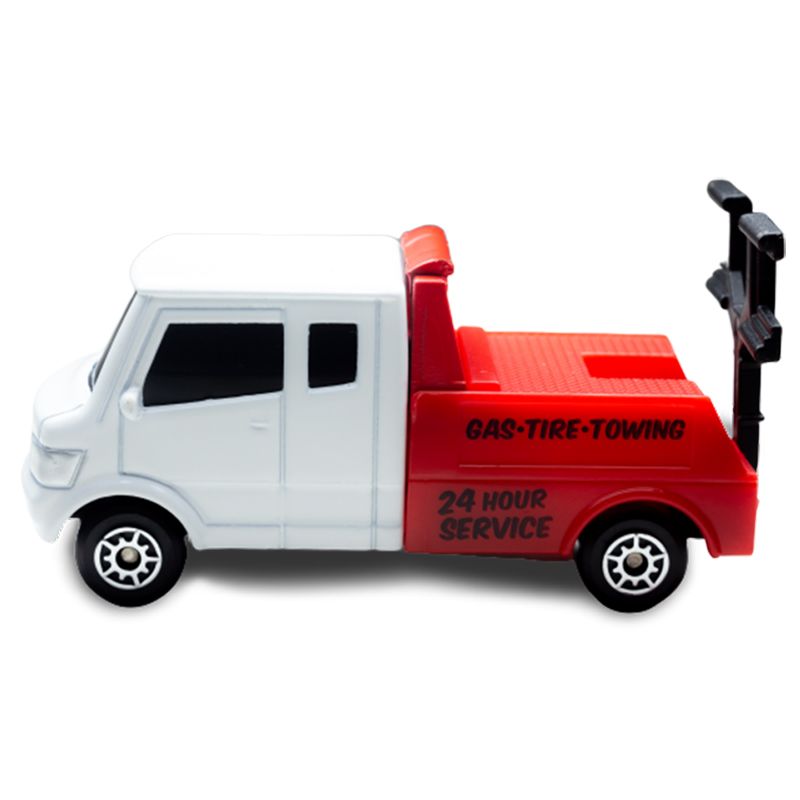 Maisto, Fresh Metal Miniature, Abschleppwagen, Spielzeugauto, 11643, Weiß und Rot, 1:64, 3+