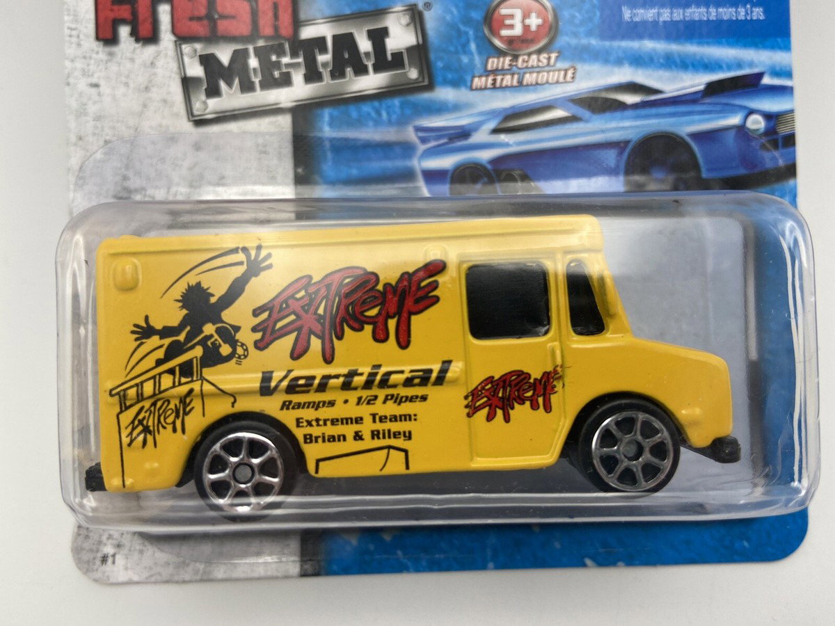 Maisto, Fresh Metal, Panel Truck, Spielzeugauto, 11419, Gelb, 1:64, 3+