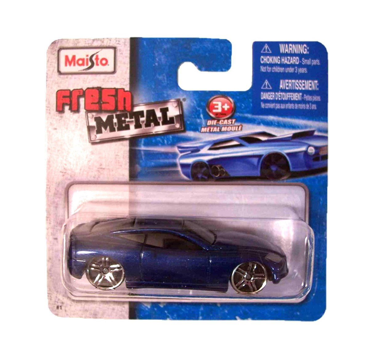 Maisto, Fresh Metal, V7, Spielzeugauto, 11402, Metallisch Blau, 1:64, 3+