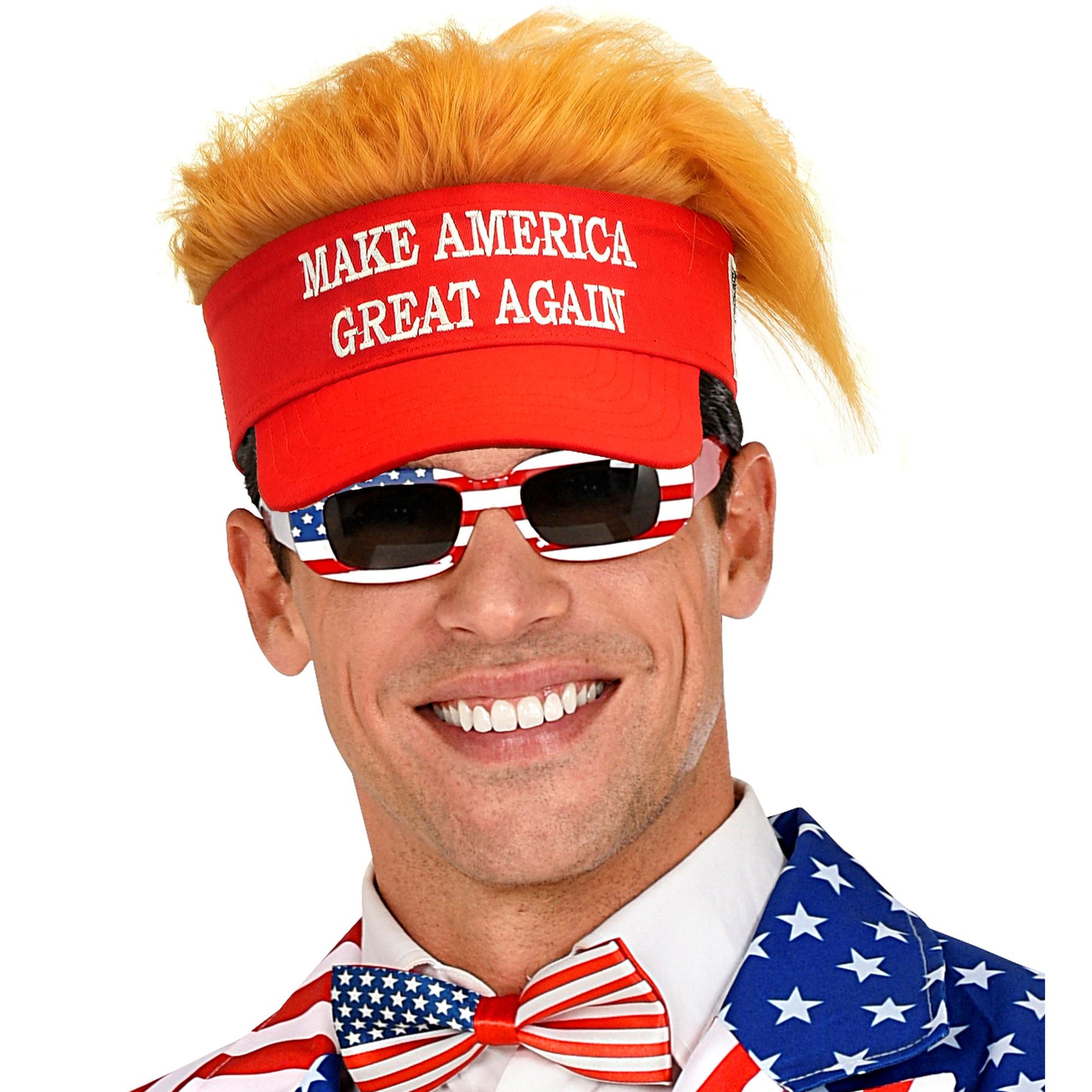 "MAKE AMERICA GREAT AGAIN SCHIRMMÜTZE MIT PLÜSCHHAAREN" – Ansicht 5