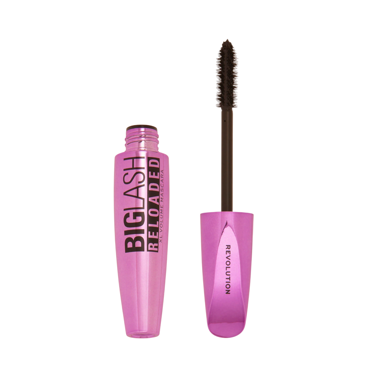 Makeup Revolution Makeup Revolution, Big Lash Reloaded, Volumisierend, Wimperntusche, Schwarz, 8 ml Regular